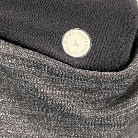 Lululemon Women's Pace Rival Crop Leggings LW6BEIS Heather Gray  -  Size: 4 - Picture 15 of 16